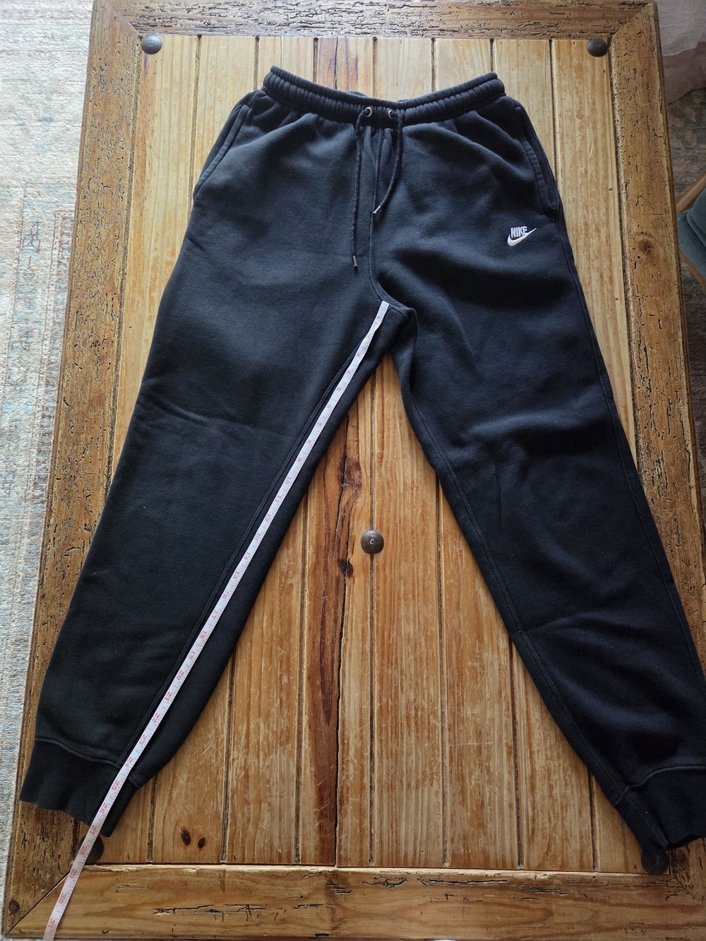 Nike  Black Fleece Jogger Pants